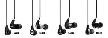 Shure SE series earphones